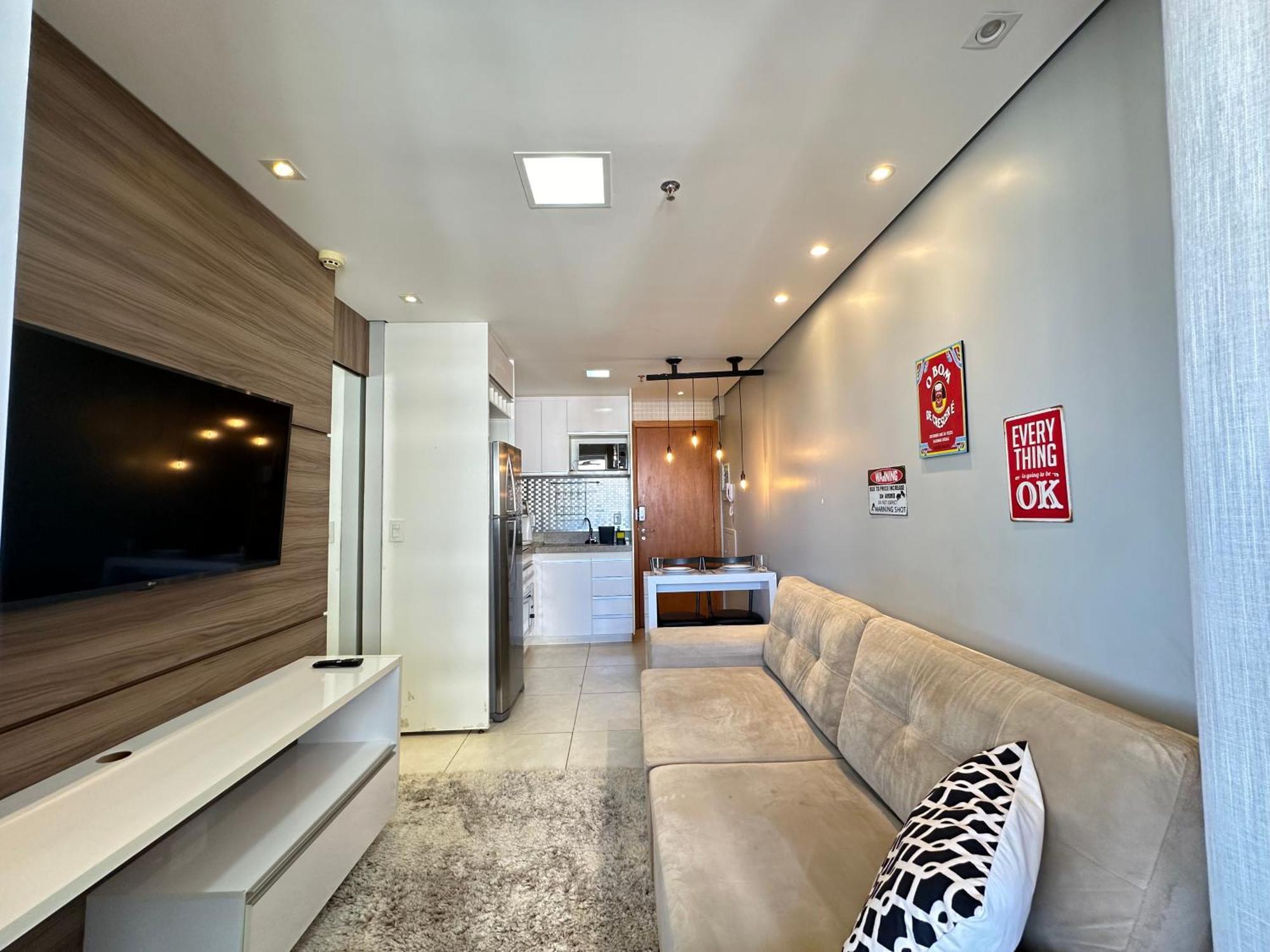 戈亚尼亚Incrivel Apartamento Ao Lado Do Shopping Flamboyant公寓 外观 照片